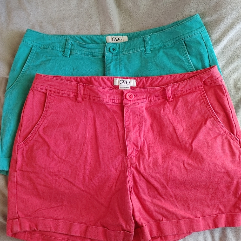 Two pair Cato shorts- 1 lot
